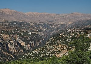 Qadisha Valley Tal im Libanon