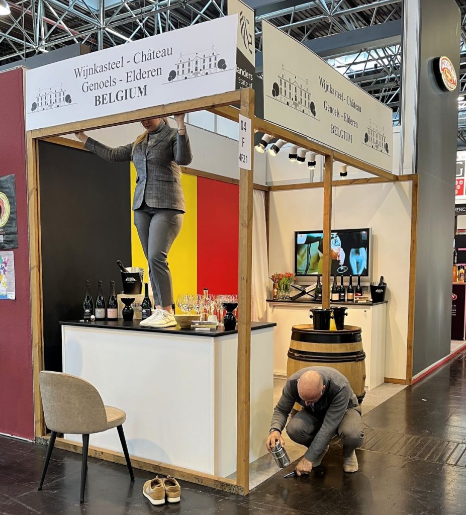 Belgien Wijnkasteel Genoels-Elderen 