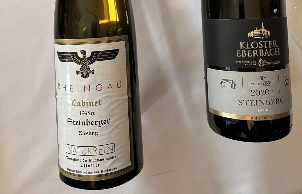 Kloster Eberbach Steinberger alt und aktuell